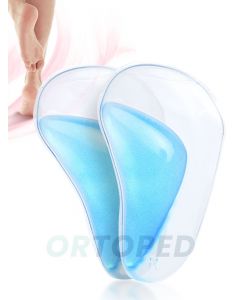 Buy Silicone instep supports for model and open shoes. Silicone. Transparent | Florida Online Pharmacy | https://florida.buy-pharm.com