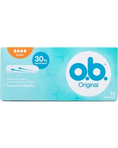 Buy OB Original Super tampons , 32 pcs  | Florida Online Pharmacy | https://florida.buy-pharm.com