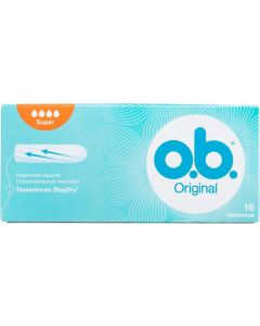 Buy OB Original Super tampons , 16 pcs  | Florida Online Pharmacy | https://florida.buy-pharm.com