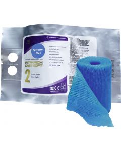 Buy Polymer bandage Intrarich IR-SC0024, semi-rigid (soft) Fixation Cast Soft, blue, 5 cm x 3.6 m | Florida Online Pharmacy | https://florida.buy-pharm.com