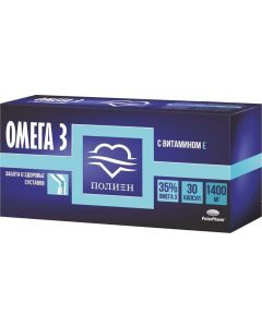 Buy Omega-3 35% 'Polyene' with vitamin E capsules 1400 mg # 30 | Florida Online Pharmacy | https://florida.buy-pharm.com