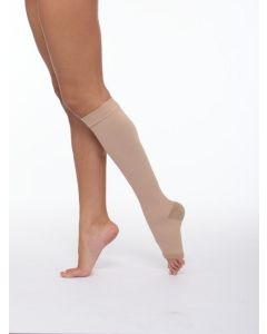 Buy Compression stocking knitted for the treatment of venous insufficiency and lymphostasis CCKV 'CC' type 1 - up to the knee, type 1- with open toe, compression 2 (14-24 mm Hg) - size 1 | Florida Online Pharmacy | https://florida.buy-pharm.com