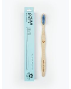 Buy Jungle Story Bamboo Toothbrush Blue | Florida Online Pharmacy | https://florida.buy-pharm.com