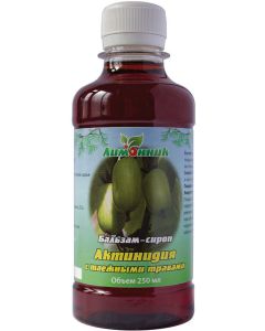 Buy NPK lemongrass. 'Balsam-syrup Actinidia with taiga herbs' Avitaminosis. Gastrointestinal tract. Fortifying. 250 ml. | Florida Online Pharmacy | https://florida.buy-pharm.com