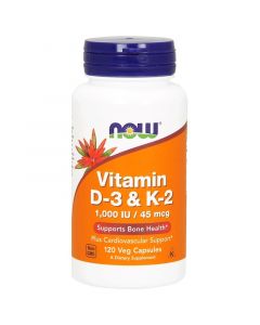 Buy Now Foods, Vitamins D3 and K2, 120 vegetable capsules | Florida Online Pharmacy | https://florida.buy-pharm.com