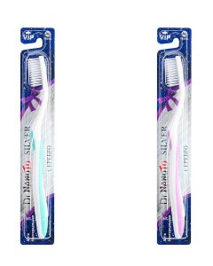 Buy Dr. NanoTo Silver Toothbrush with silver nanoparticles (set of 2: pink and green) (South Korea) | Florida Online Pharmacy | https://florida.buy-pharm.com