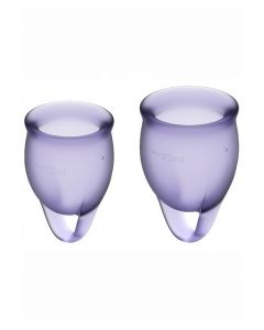 Buy Set of menstrual cups Satisfyer Feel confident purple | Florida Online Pharmacy | https://florida.buy-pharm.com