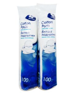 Buy Biocotton Cotton pads in a package 2 * 100 pcs | Florida Online Pharmacy | https://florida.buy-pharm.com