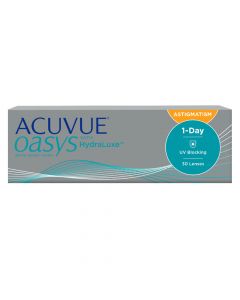 Buy Astigmatic lenses ACUVUE Acuvue Oasys with Hydraluxe Daily, -2.00 / 14.3 / 8.5, 30 pcs. | Florida Online Pharmacy | https://florida.buy-pharm.com