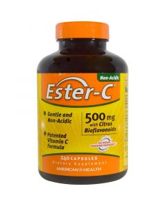 Buy American Health, Ester-C Immune Vitamins, with Citrus Bioflavonoids, 500mg, 240 Capsules | Florida Online Pharmacy | https://florida.buy-pharm.com