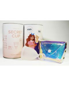 Buy Menstrual cup SECRET CUP, transparent color, size L | Florida Online Pharmacy | https://florida.buy-pharm.com