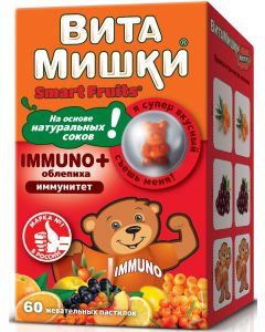 Buy VitaMishki Immuno +, chewable lozenges, 60 pcs. | Florida Online Pharmacy | https://florida.buy-pharm.com
