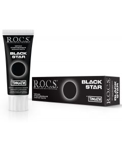 Buy Toothpaste ROCS Blackstar Whitening Black, 74 g | Florida Online Pharmacy | https://florida.buy-pharm.com