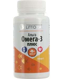 Buy BAD UNIK Litoral 'Alga Omega-3 Plus', 50 capsules | Florida Online Pharmacy | https://florida.buy-pharm.com
