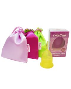 Buy Menstrual cup 'Atlas Premium', yellow S LilaCup 20 ml | Florida Online Pharmacy | https://florida.buy-pharm.com