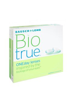 Buy Bausch + Lomb Biotrue ONEday Contact Lenses (90 Lenses) Daily, -4.50 / 14.20 / 8.6, clear, 90 pcs. | Florida Online Pharmacy | https://florida.buy-pharm.com