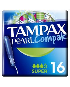 Buy TAMPAX Compak Pearl Feminine hygiene tampons with Super Duo applicator 16pcs | Florida Online Pharmacy | https://florida.buy-pharm.com