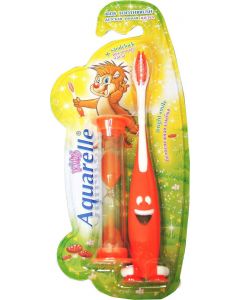 Buy AQUARELLE KIDS Children's toothbrush ORANGE with an hourglass for children over 3 years old | Florida Online Pharmacy | https://florida.buy-pharm.com