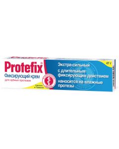 Buy Protefix fixing cream for dentures, extra strong 47 g | Florida Online Pharmacy | https://florida.buy-pharm.com