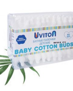 Buy Cotton buds with a stop (60 pcs per pack) Uviton | Florida Online Pharmacy | https://florida.buy-pharm.com