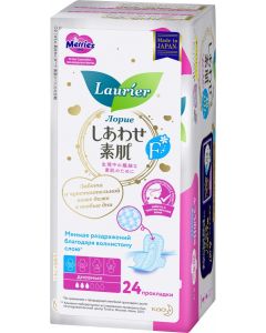 Buy Sanitary pads Laurier F, daytime, super thin, with wings, 3 drops, 24 pcs | Florida Online Pharmacy | https://florida.buy-pharm.com