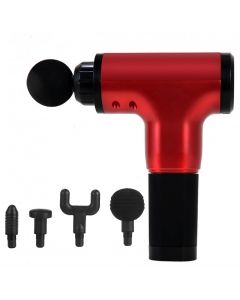 Buy HomeStore Percussion massager (massage gun) for the body, with a set of attachments Fascial Gun LE-280, red | Florida Online Pharmacy | https://florida.buy-pharm.com