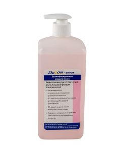 Buy Disinfectant liquid soap Deson-Ultra 1 liter with dispenser | Florida Online Pharmacy | https://florida.buy-pharm.com