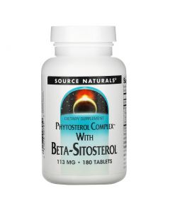 Buy Source Naturals, Vitamins for Heart Health, Phytosterol Complex with Beta Sitosterol, 113 mg, 180 tablets | Florida Online Pharmacy | https://florida.buy-pharm.com