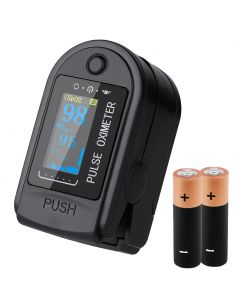 Buy StarMed medical finger pulse oximeter, Original PULSE OXIMETER, finger blood oxygen measurement, with Duracell batteries, Black | Florida Online Pharmacy | https://florida.buy-pharm.com