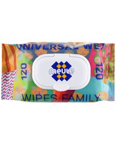 Buy Meule Wet wipes universal for the whole family, with a protective valve, 120 pcs | Florida Online Pharmacy | https://florida.buy-pharm.com