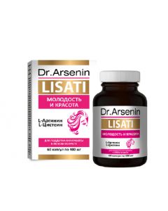 Buy Naturotherapy Dr. Arsenin Lisati 'Youth and beauty' Concentrated food product, 60 capsules | Florida Online Pharmacy | https://florida.buy-pharm.com