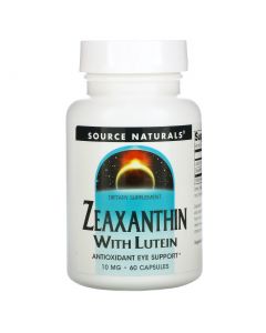 Buy Source Naturals, Zeaxanthin with Lutein, 10 mg, 60 Capsules | Florida Online Pharmacy | https://florida.buy-pharm.com