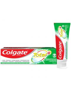 Buy Colgate Toothpaste 'Total 12 Professional. Healthy Breathing', complex, antibacterial, 75 ml | Florida Online Pharmacy | https://florida.buy-pharm.com