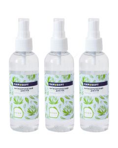 Buy San Sept Spray Antiseptic (sanitizer) for hands and surfaces, 3 pcs. 100 ml each , 70% alcohol, aloe aroma  | Florida Online Pharmacy | https://florida.buy-pharm.com