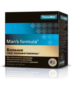 Buy Vitamin complex Men-S Formula 'More than multivitamins', capsules of 1.0, # 30 | Florida Online Pharmacy | https://florida.buy-pharm.com