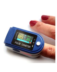 Buy Medical pulse oximeter (heart rate monitor) for measuring oxygen in the blood (oximeter) + 2 batteries as a gift | Florida Online Pharmacy | https://florida.buy-pharm.com