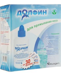 Buy Dolphin nasal irrigation device, 240 ml + nasopharyngeal rinsing agent for adults, 30 bags x 2 g | Florida Online Pharmacy | https://florida.buy-pharm.com