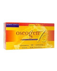Buy Chondroprotector Oseogen 7G with a high concentration of glucosamine, chondroitin, hyaluronic acid, B vitamins to relieve joint inflammation, drink 20 pcs. | Florida Online Pharmacy | https://florida.buy-pharm.com