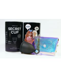 Buy SECRET CUP menstrual cup, black, size L | Florida Online Pharmacy | https://florida.buy-pharm.com
