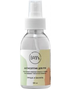 Buy Hand sanitizer with aroma ' Pear and vanilla '100 ml | Florida Online Pharmacy | https://florida.buy-pharm.com