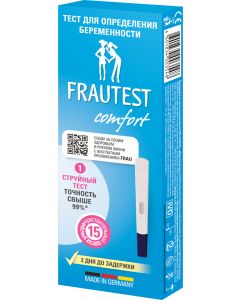 Buy Frautest Comfort pregnancy test, in a cassette with a cap, 1 piece | Florida Online Pharmacy | https://florida.buy-pharm.com