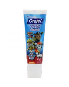 Buy Orajel, PAW Patrol Anti-Caries Fluoride Toothpaste for Kids, with Foaming Ingredients, 4.2 oz (119 g) | Florida Online Pharmacy | https://florida.buy-pharm.com
