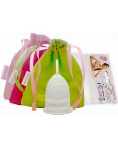 Buy Menstrual cup LilaCup Practitioner in a satin bag transparent M | Florida Online Pharmacy | https://florida.buy-pharm.com