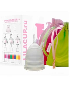 Buy Menstrual cup size PLUS LilaCup BOX L transparent | Florida Online Pharmacy | https://florida.buy-pharm.com