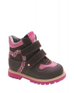 Buy Girls' boots Twiki, color: brown-pink. TW-322-1. Size 21 | Florida Online Pharmacy | https://florida.buy-pharm.com
