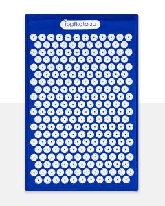 Buy Massage acupuncture mat applicator Ipplikator on a soft substrate, blue, 68 x 43 cm. It promotes relaxation and getting rid of back pain and headaches / Applicator Kuznetsov | Florida Online Pharmacy | https://florida.buy-pharm.com
