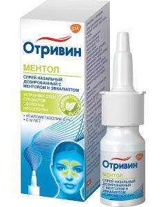 Buy Otrivin spray nasal dosage. with menthol and eucalyptus 0.1% bottle 10 ml | Florida Online Pharmacy | https://florida.buy-pharm.com