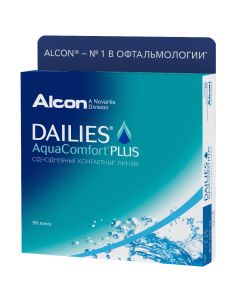 Buy Dailies AquaComfort Plus contact lenses (90 lenses) Daily, -6.50 / 14 / 8.7, 90 pcs. | Florida Online Pharmacy | https://florida.buy-pharm.com