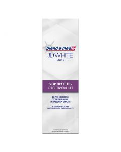 Buy Blend-a-med 3D White Luxe Whitening Enhancer Perfection, 75 ml | Florida Online Pharmacy | https://florida.buy-pharm.com