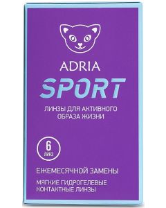 Buy Contact lenses Adria Sport 8.6, 6 pcs. Monthly, -1.25 / 14.2 / 8.6, 6 pcs. | Florida Online Pharmacy | https://florida.buy-pharm.com